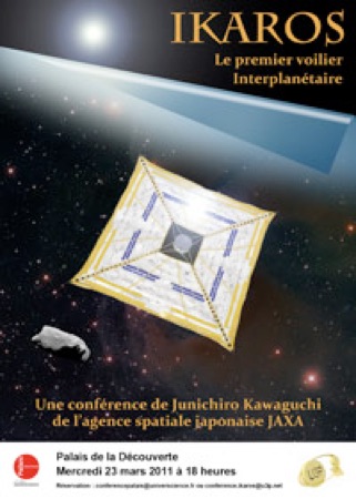 Affiche de la conférence IKAROS en 2011