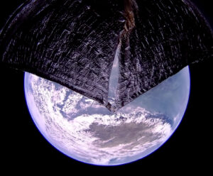 La Terre depuis LightSail2